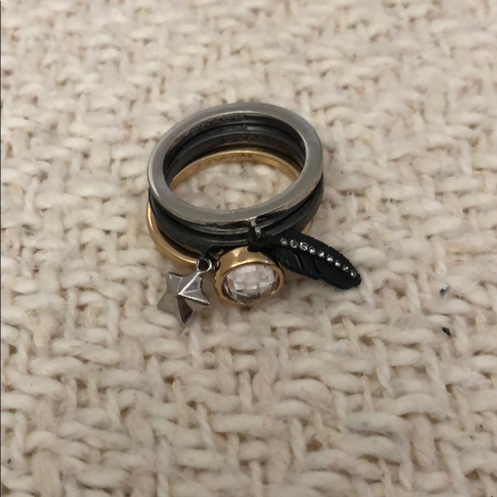 Coach Ring Trio - image 1